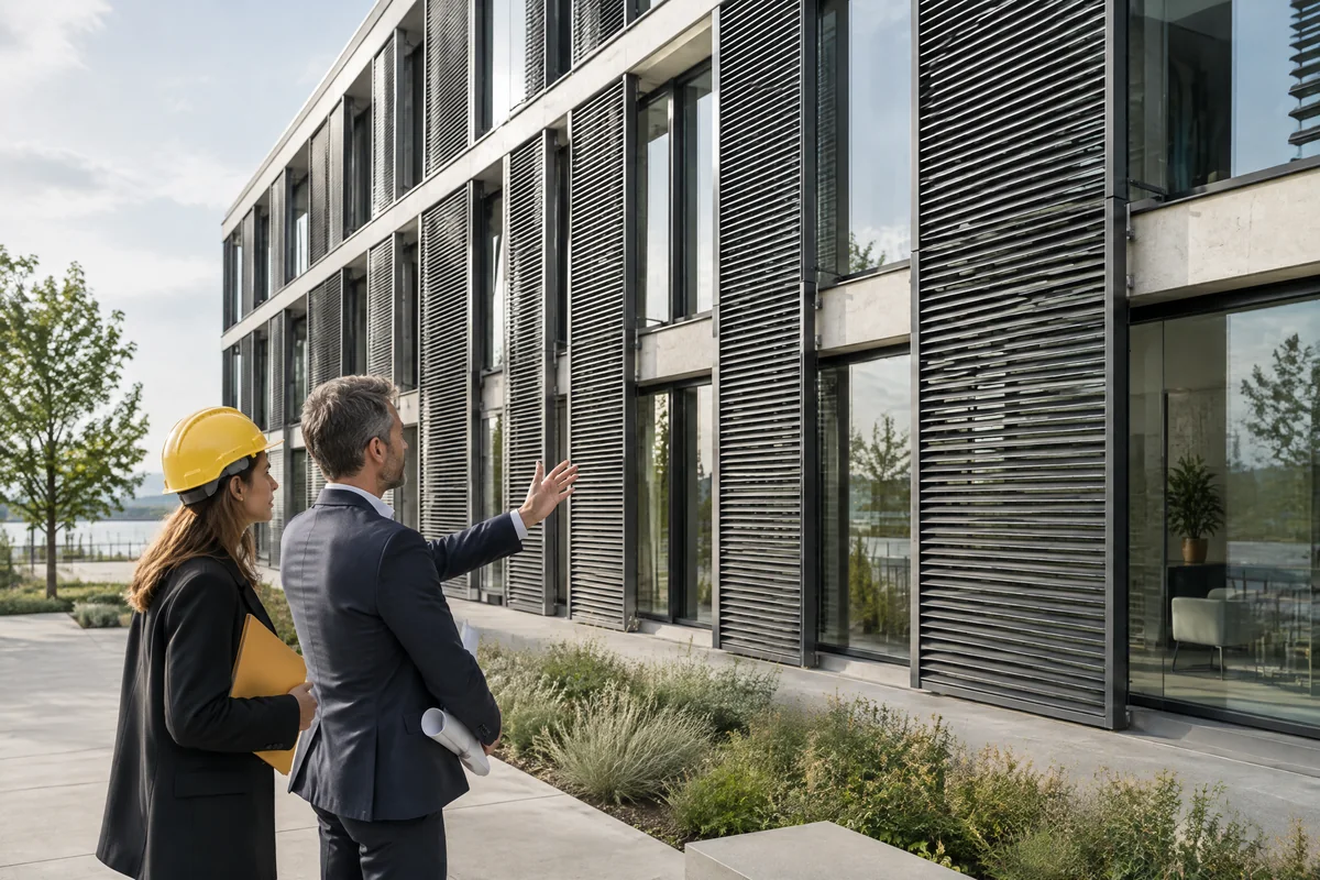 Soliso projectzonwering voor architecten en aannemers